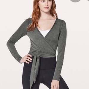 Rare Lululemon wrap top